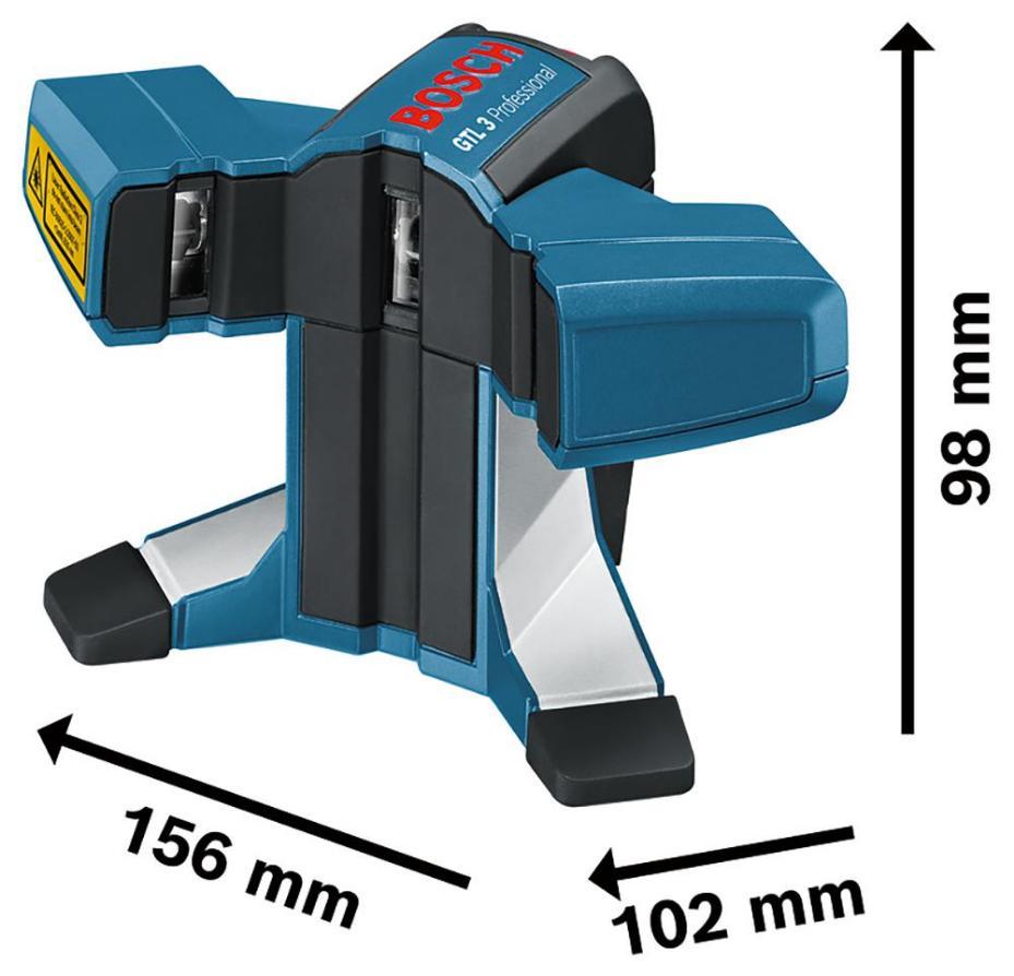 GTL 3 Nivel de láser de baldosas profesionales - 0601015200
