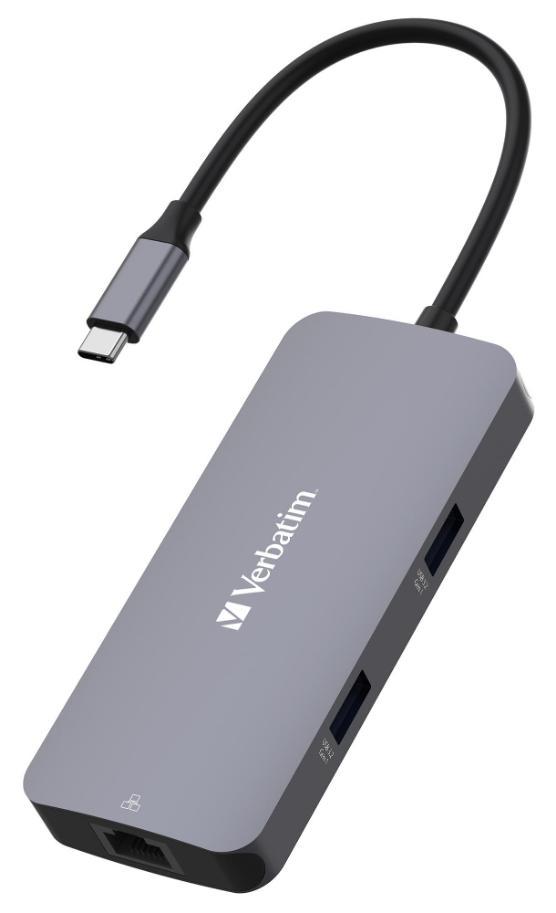 CMH-05 USB-C 5 Port Pro Multiport Hub, 4K / USB / LAN / PD - 32150