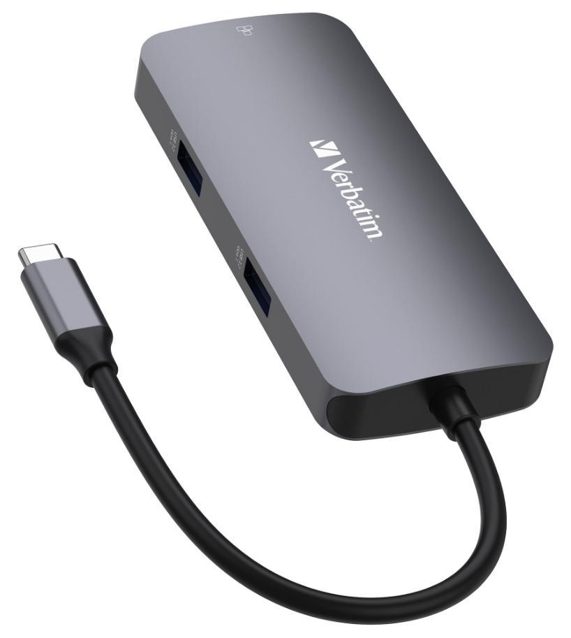 CMH-05 USB-C 5 Port Pro Multiport Hub, 4K / USB / LAN / PD - 32150