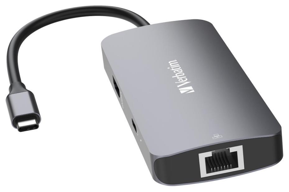 CMH-05 USB-C 5 Port Pro Multiport Hub, 4K / USB / LAN / PD - 32150