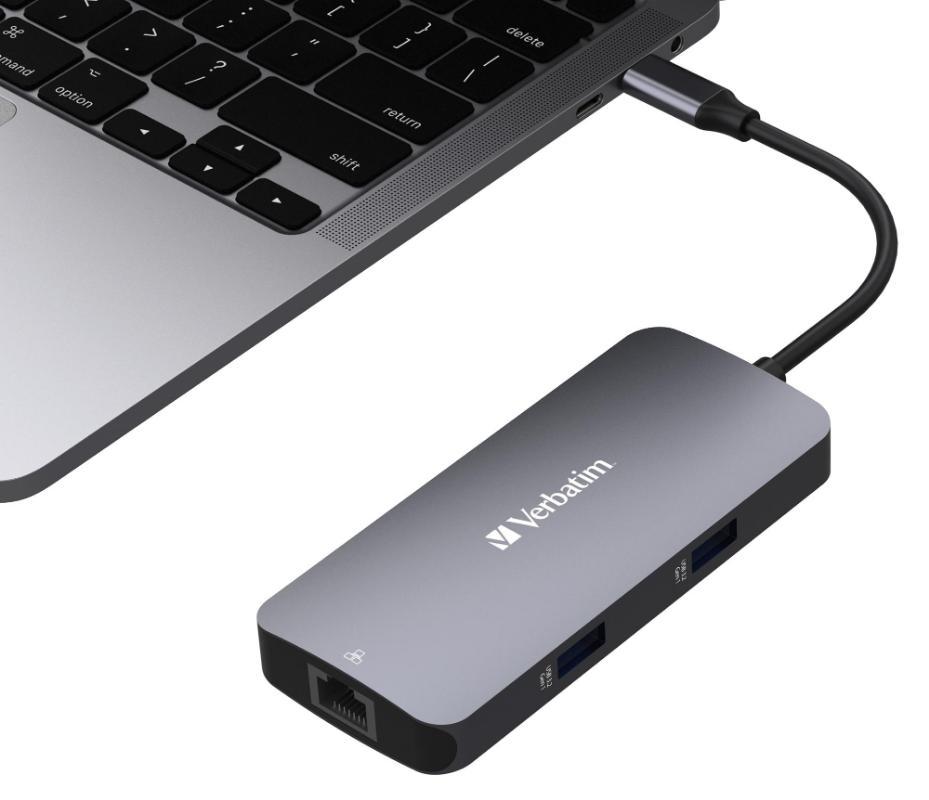 CMH-05 USB-C 5 Port Pro Multiport Hub, 4K / USB / LAN / PD - 32150