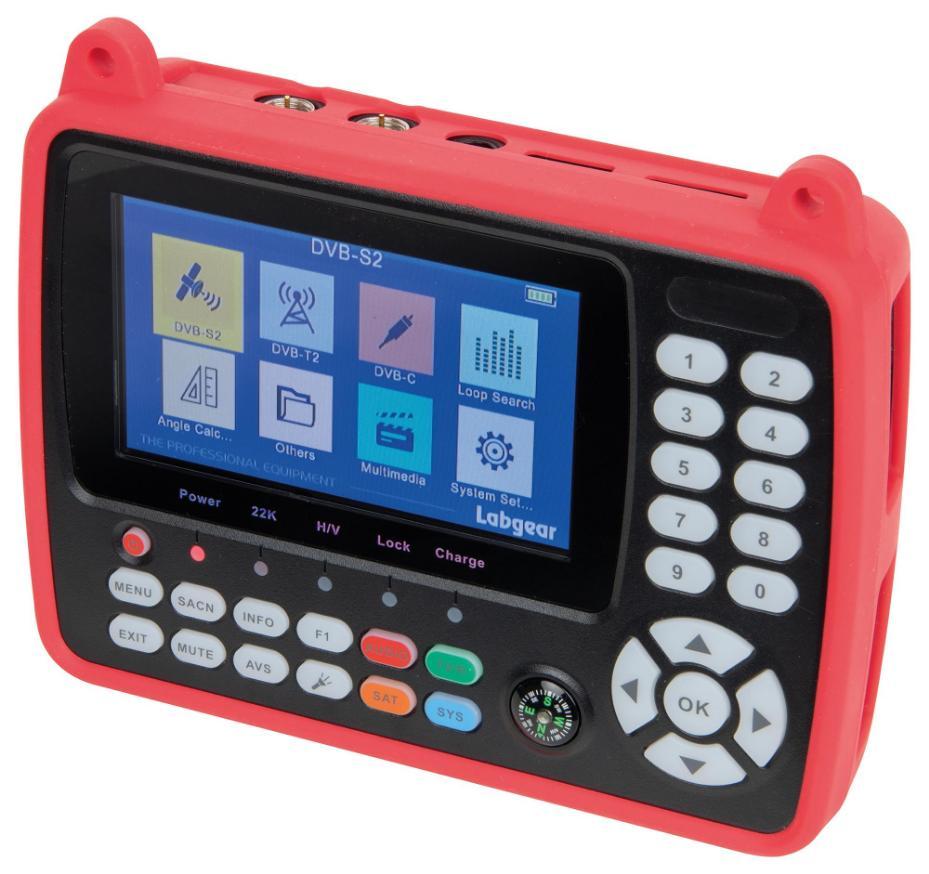 Satelliten-/terrestrisches Signalstärkemessgerät - S501