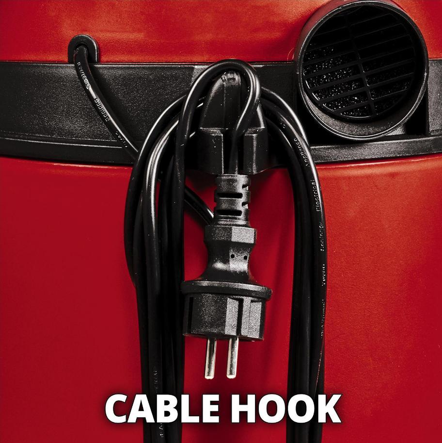 25L 1250W Plastic Wet & Dry Vacuum Cleaner 230V - TC-VC 1825