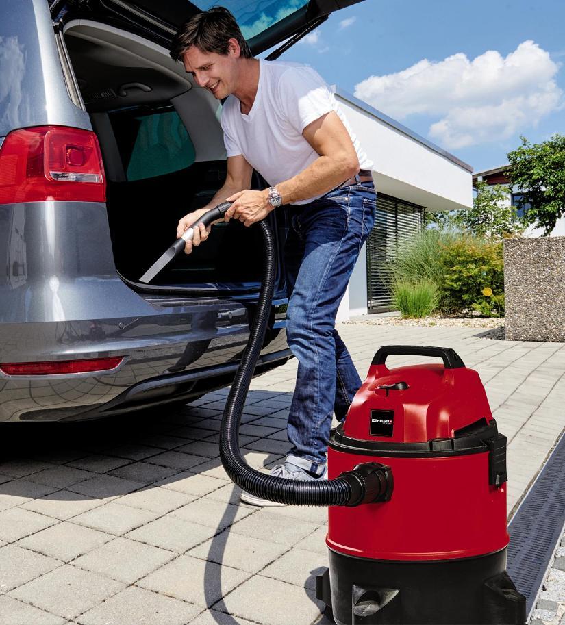 25L 1250W Plastic Wet & Dry Vacuum Cleaner 230V - TC-VC 1825