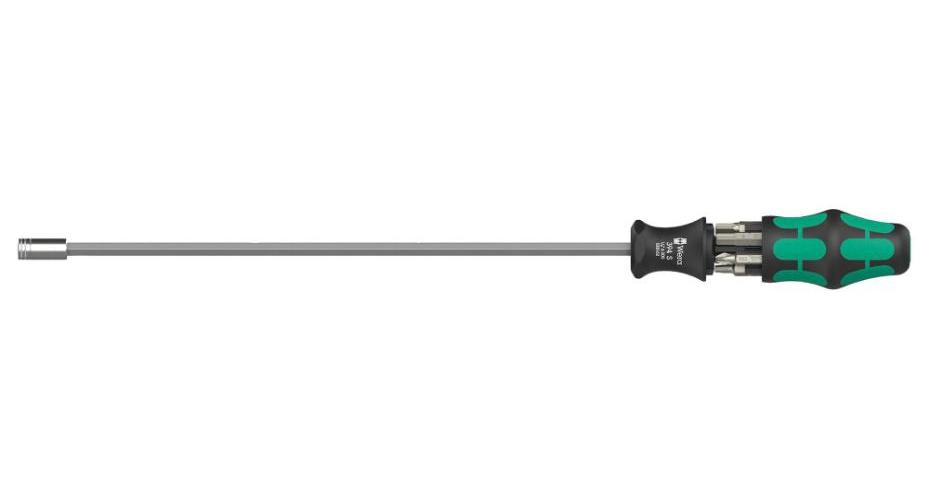 KraftForm Kompakt 300 mm Long Excentor de alcance y 6 piezas Juego de bits 27 XL Shk 1 0