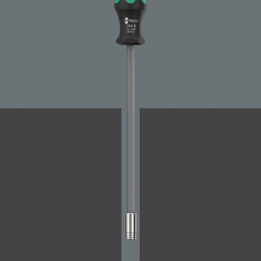 KraftForm Kompakt 300 mm Long Excentor de alcance y 6 piezas Juego de bits 27 XL Shk 1 0