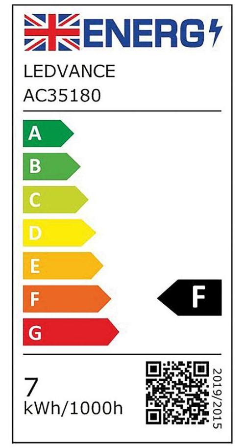 Tubo LED 7W, G24D-2, 3000K, 700lm, non dimmerabile, 120 °-4058075558328