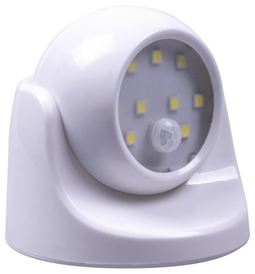 9 LED Motion Sensor Light with PIR, White - GH120 ST HELENS HOME AND GARDEN