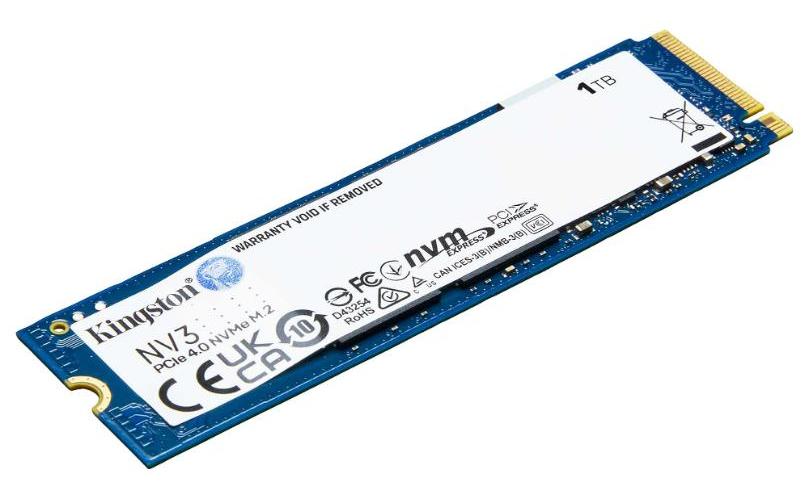 Unità a stato solido SSD NV3 PCI-Ex 4.0 NVMe M.2, 1 TB - SNV3S/1000G