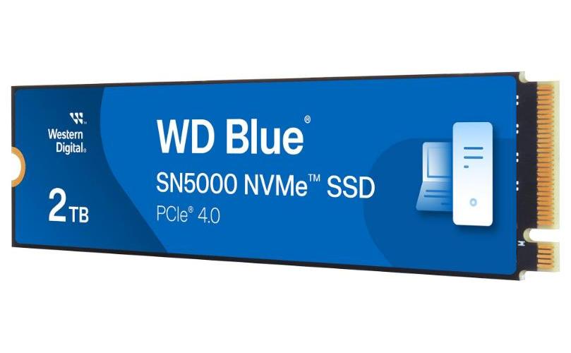 Unità a stato solido SSD WD Blue SN5000 NVMe M.2 2280, 2 TB - WDS200T4B0E