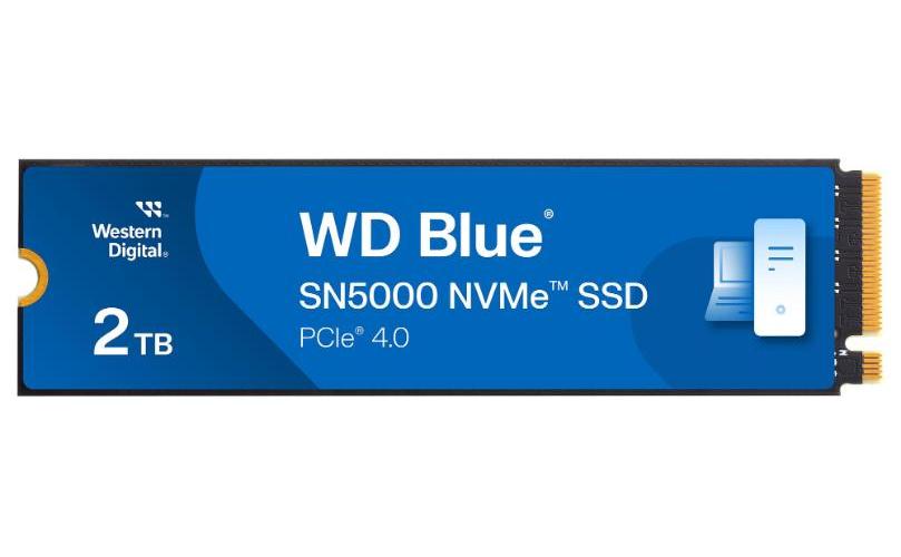 Unità a stato solido SSD WD Blue SN5000 NVMe M.2 2280, 2 TB - WDS200T4B0E