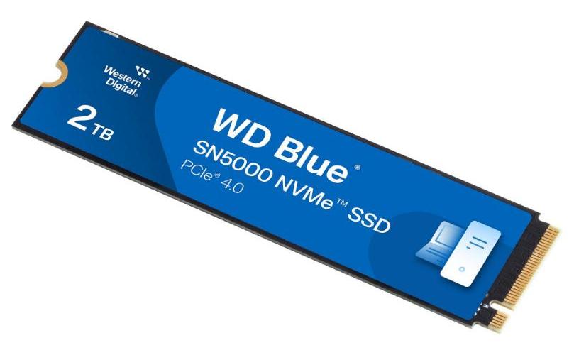 Unità a stato solido SSD WD Blue SN5000 NVMe M.2 2280, 2 TB - WDS200T4B0E