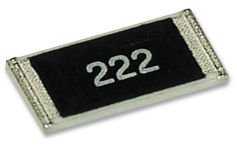 Resistore su chip SMD 100 Ohm +/-1% 2 W 2512 [6432 metrico] A film spesso ad alta potenza