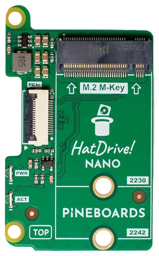 HatDrive! Nano for Raspberry Pi 5 - TM1XS