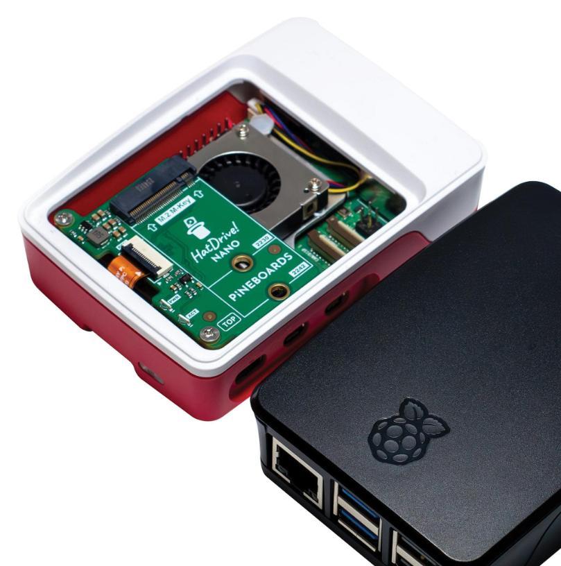 HatDrive! Nano for Raspberry Pi 5 - TM1XS