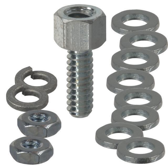 Accessorio connettore Kit viti presa jack Connettori D Sub e D-Ribbon 4-40