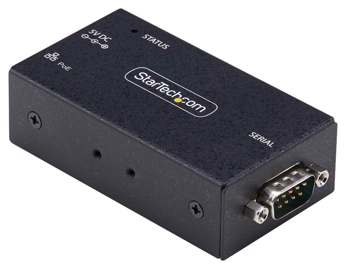 1 puerto RS232 serial al servidor de dispositivos IP de Ethernet con 802.3AF POE