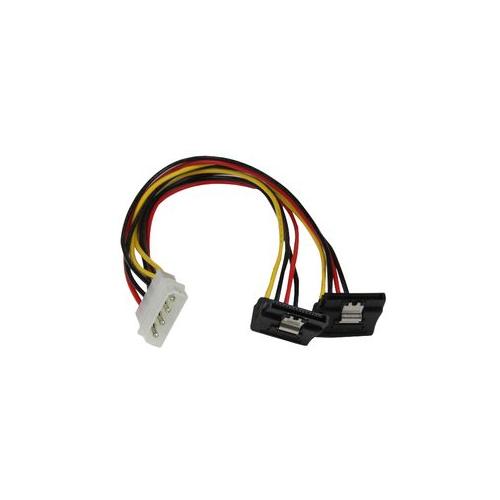 PYO2LP4LSAR Startech Lead , Lp4-2X Right Angled SATA Power
