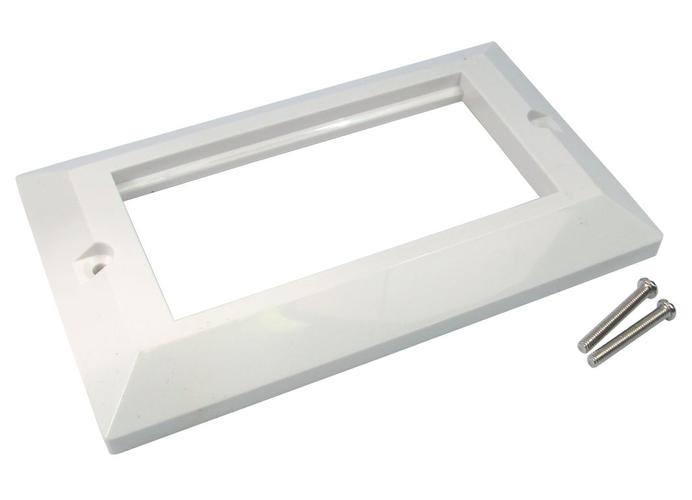 Dual Gang Euro Mod Frame To Take Upto 4 Modules