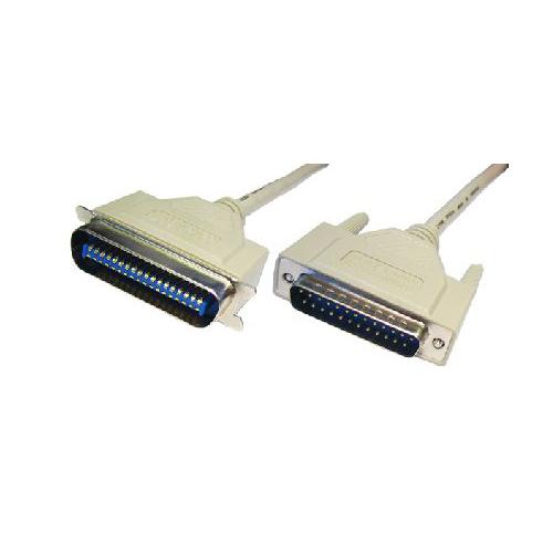 GI1819 IEEE 1284 cavo parallelo piombo D25 maschio a 36 Centronic maschio 2m