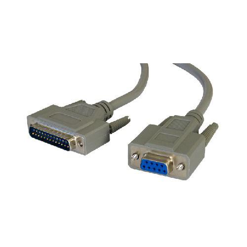 GP924 D9 Female to D25 Male serial cable 0.5 Metres eBay