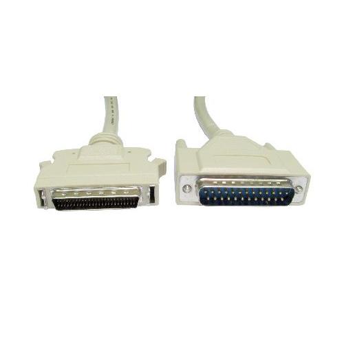 GC832 - 1 Metre DB25 M - HP50D (SCSI 2) M BEIGE SCSI CABLE
