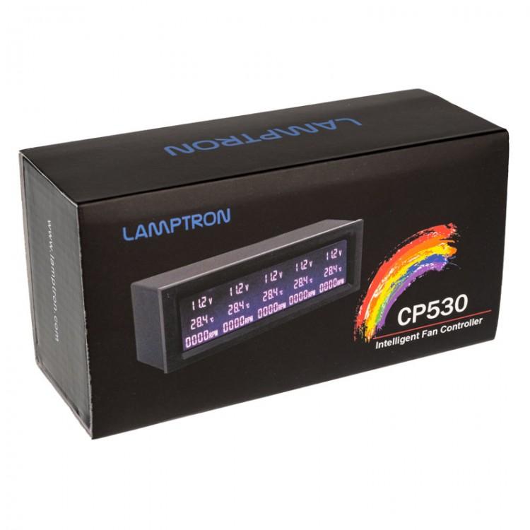 Lamptron CP530 Automatic Fan Controller RGB Black eBay