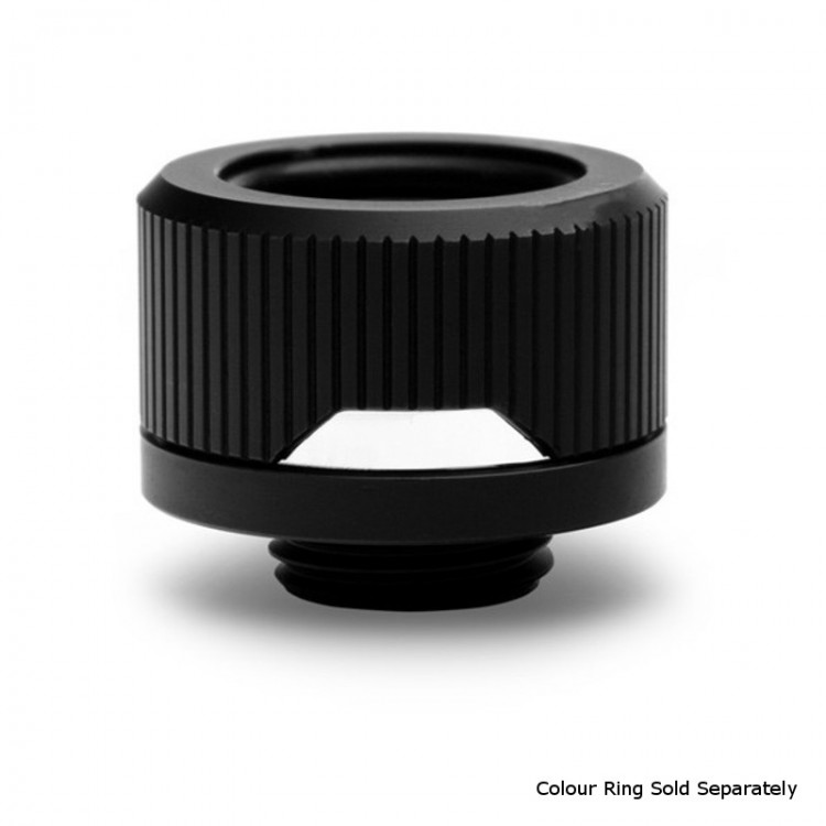 EK Water Blocks EK-Torque HTC 16mm Hard Tubing Fitting - Black