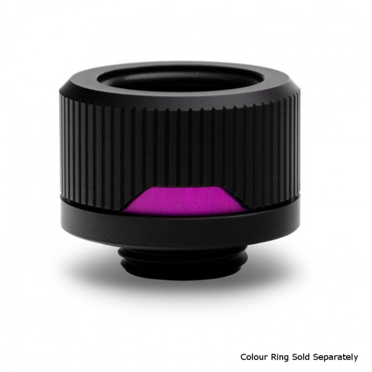 EK Water Blocks EK-Torque HTC 16mm Hard Tubing Fitting - Black