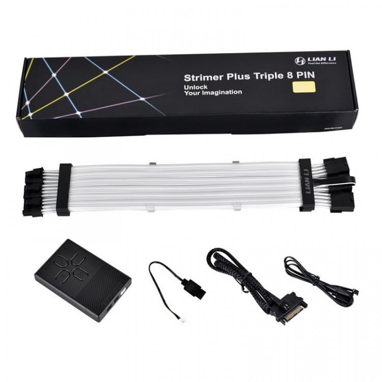 Lian Li Strimer Plus Triple 8-Pin RGB PCIe VGA + Remote control | eBay