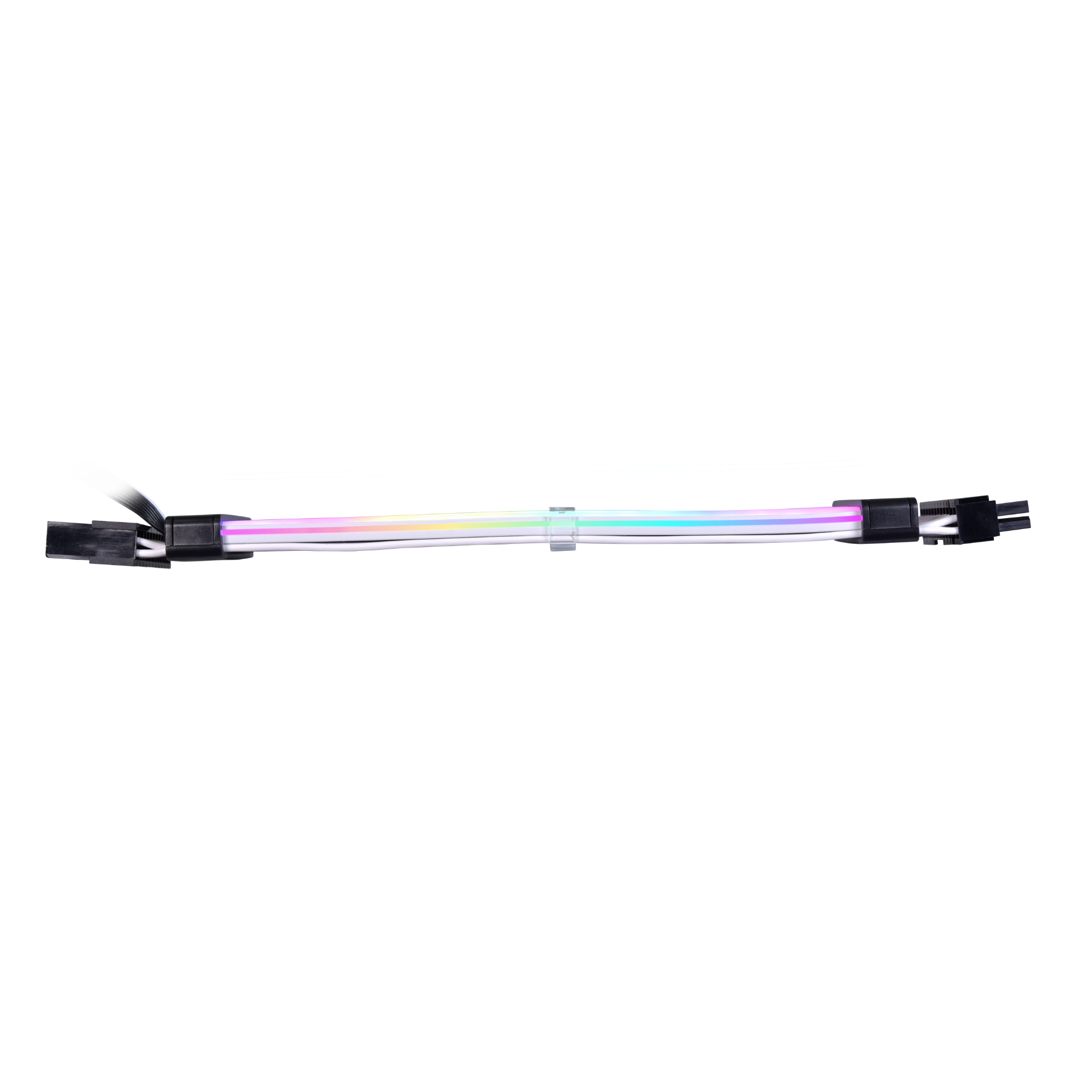 CABLE D'EXTENSION LIAN LI STRIMER PLUS V2 PW24-V2ARGB 24 PIN 3 Câble d'extension de carte mère Lian Li Strimer Plus V2 24 broches ARGB