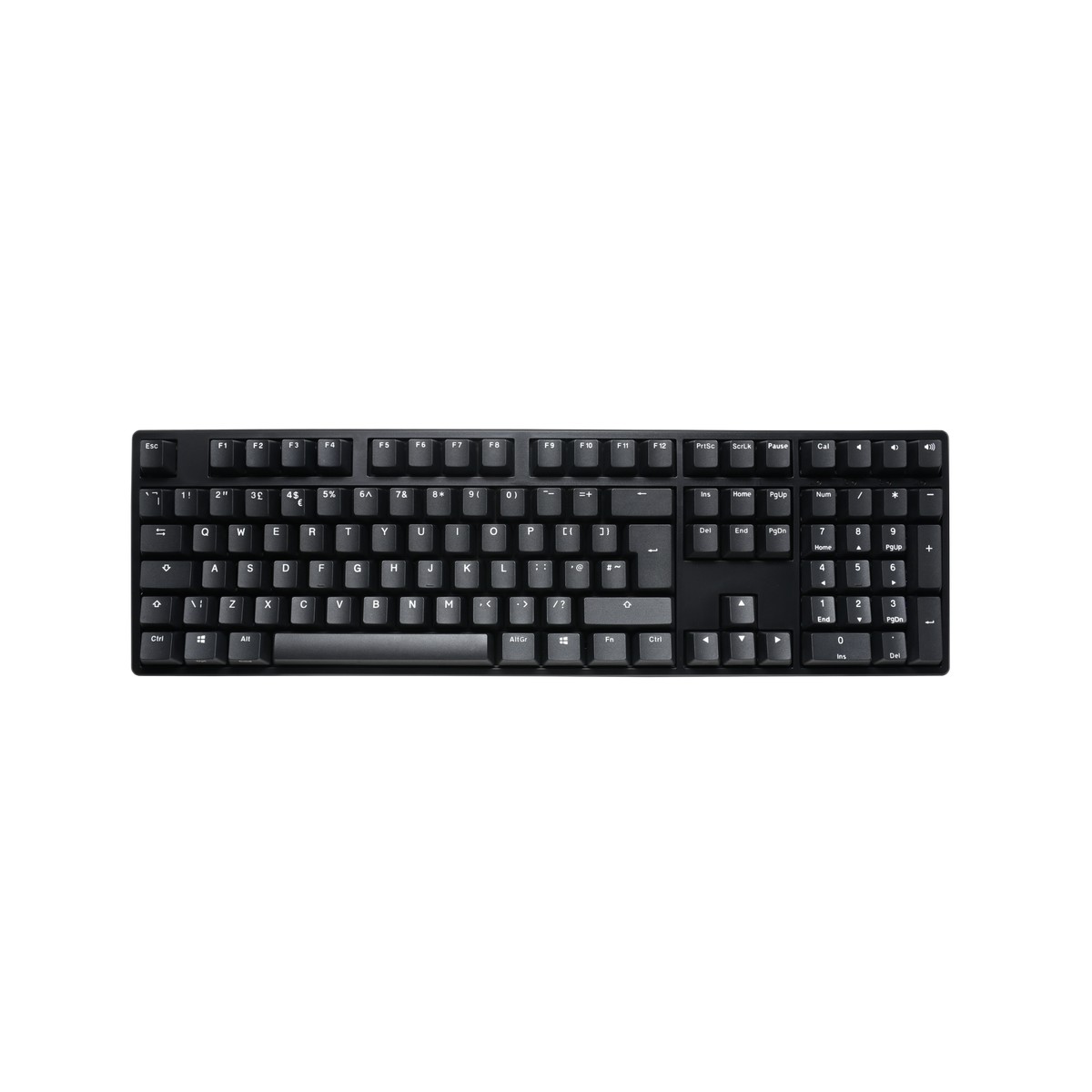 Ducky Origin USB Mechanical Gaming Keyboard Cherry MX Red - Black UK Layout