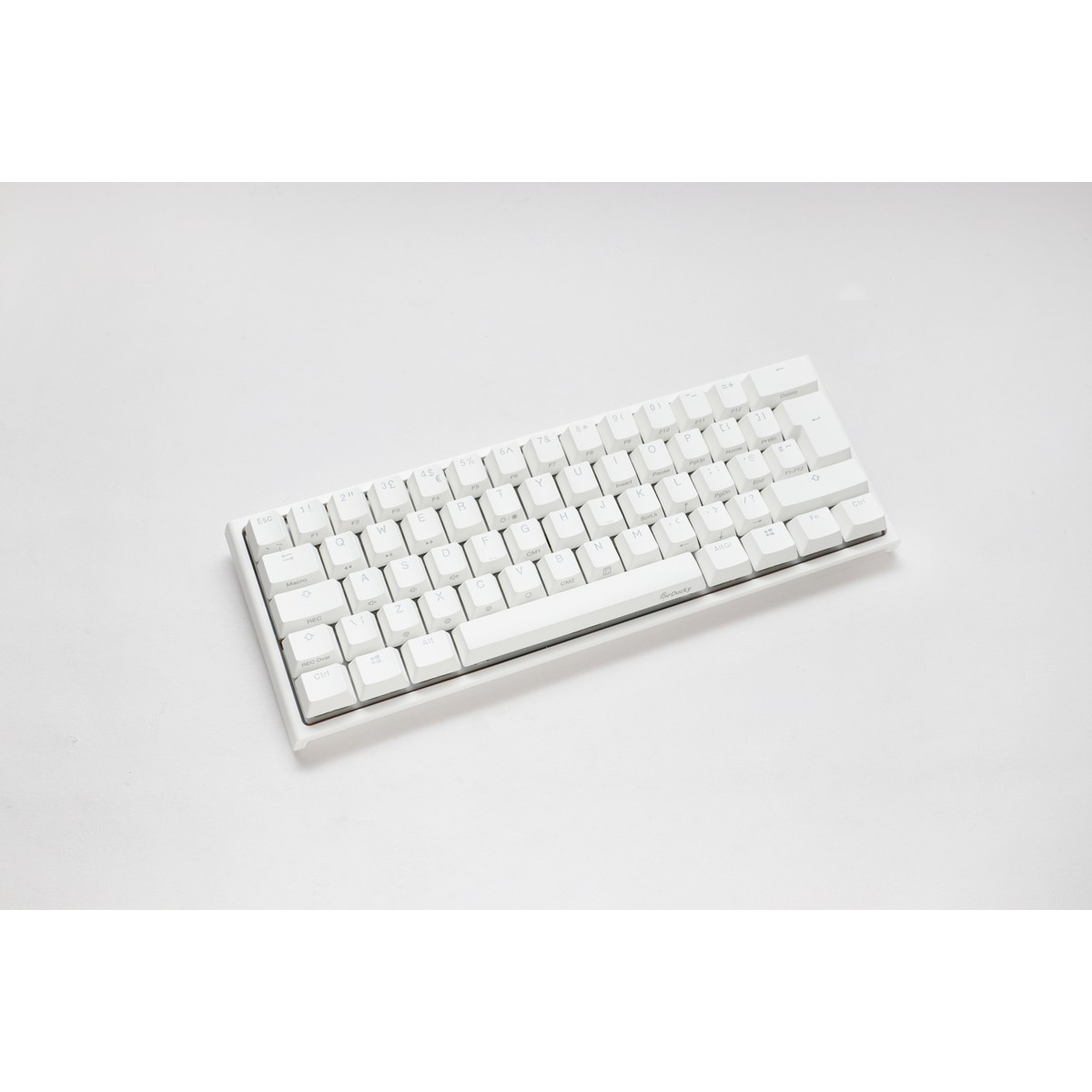 Ducky One 2 Pro Mini 60% Mechanical Keyboard MX Cherry Brown Switch White Frame