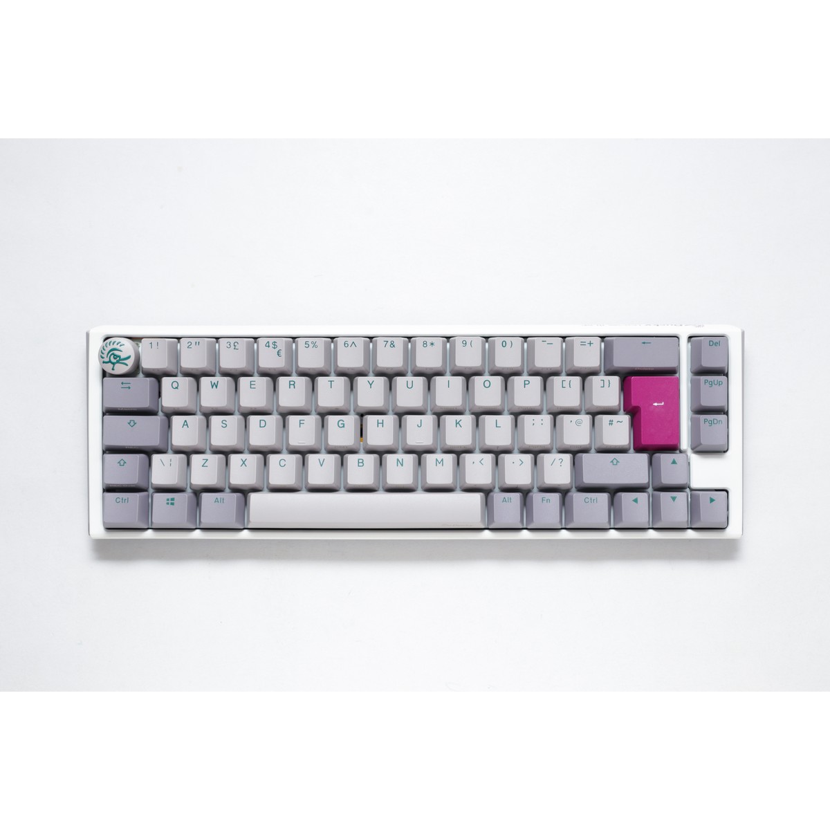 t*1様 Ducky One 3 SF 65% Classic Pure Whi Ducky One 3 Classic Pure White SF Gaming Tastatur, RGB LED