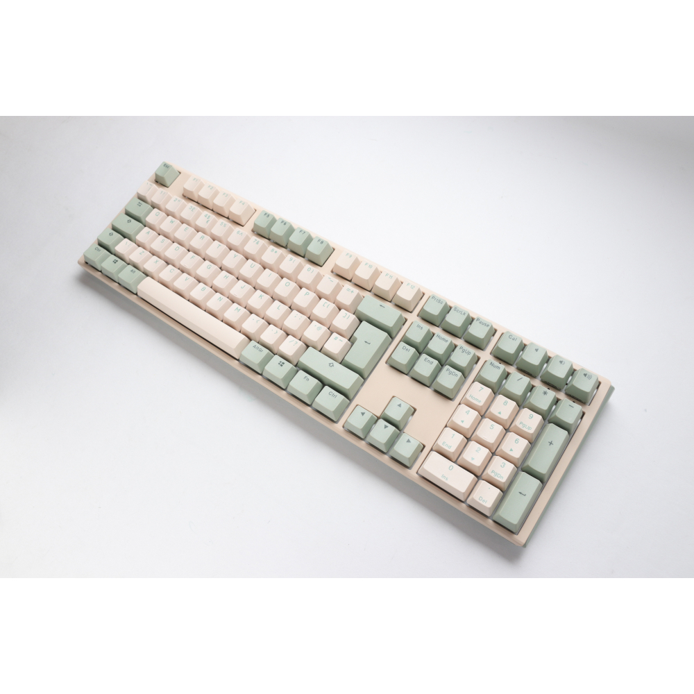Ducky One 3 Matcha USB Mechanical Gaming Keyboard UK Layout Cherry Silver