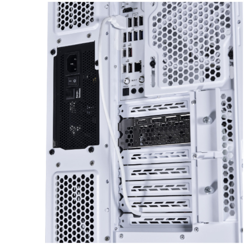 Lian Li USB 2.0 1-to-3 Hub (Type A Male Port) - White