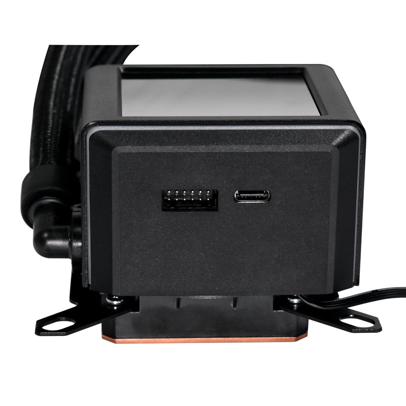 Lian Li Galahad II LCD SL-INF AIO 360mm Performance ARGB CPU Water Cooler Black