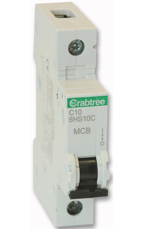Crabtree Loadstar 6HT40C C Type 40A Triple Pole Mcb