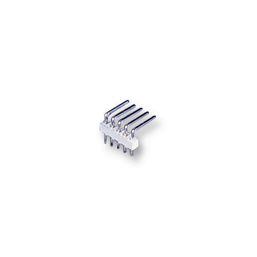 22-05-2081 Molex Header, R/A, Sq Pin, 0.1