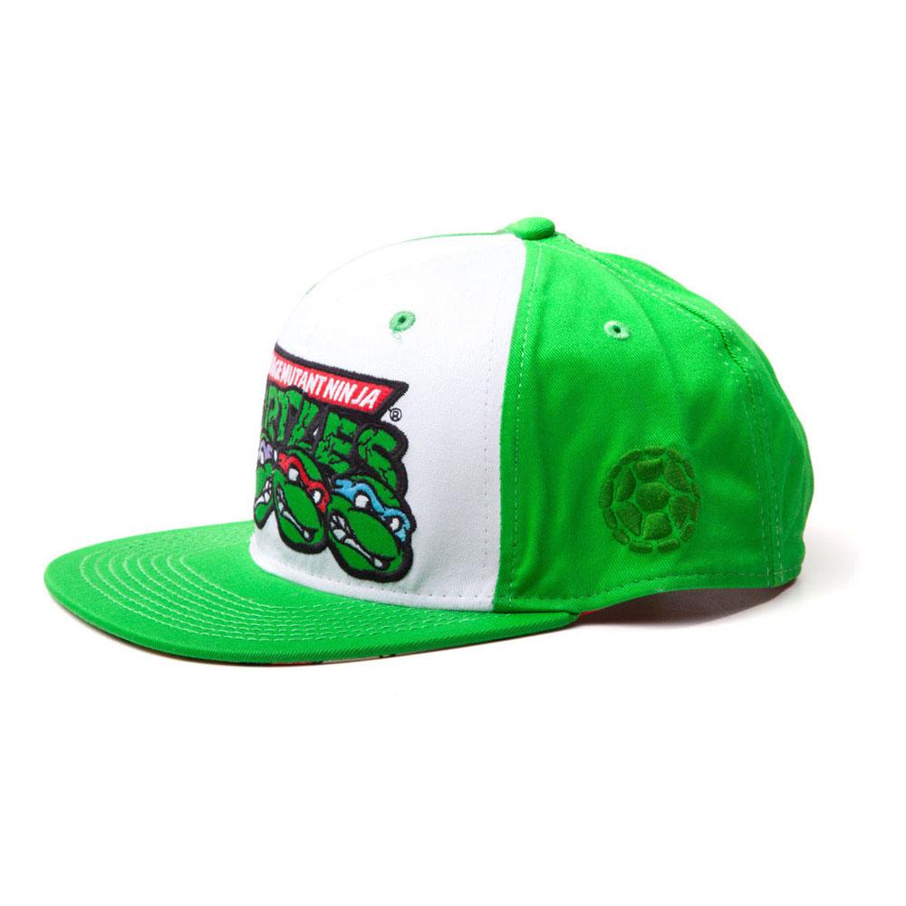 TEENAGE MUTANT NINJA TURTLES TMNT Faces & Logo Snapback Baseball Cap ...