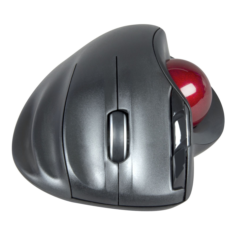 SPEEDLINK Aptico Wireless Ergonomic 1600dpi Laser Trackball Mouse Black