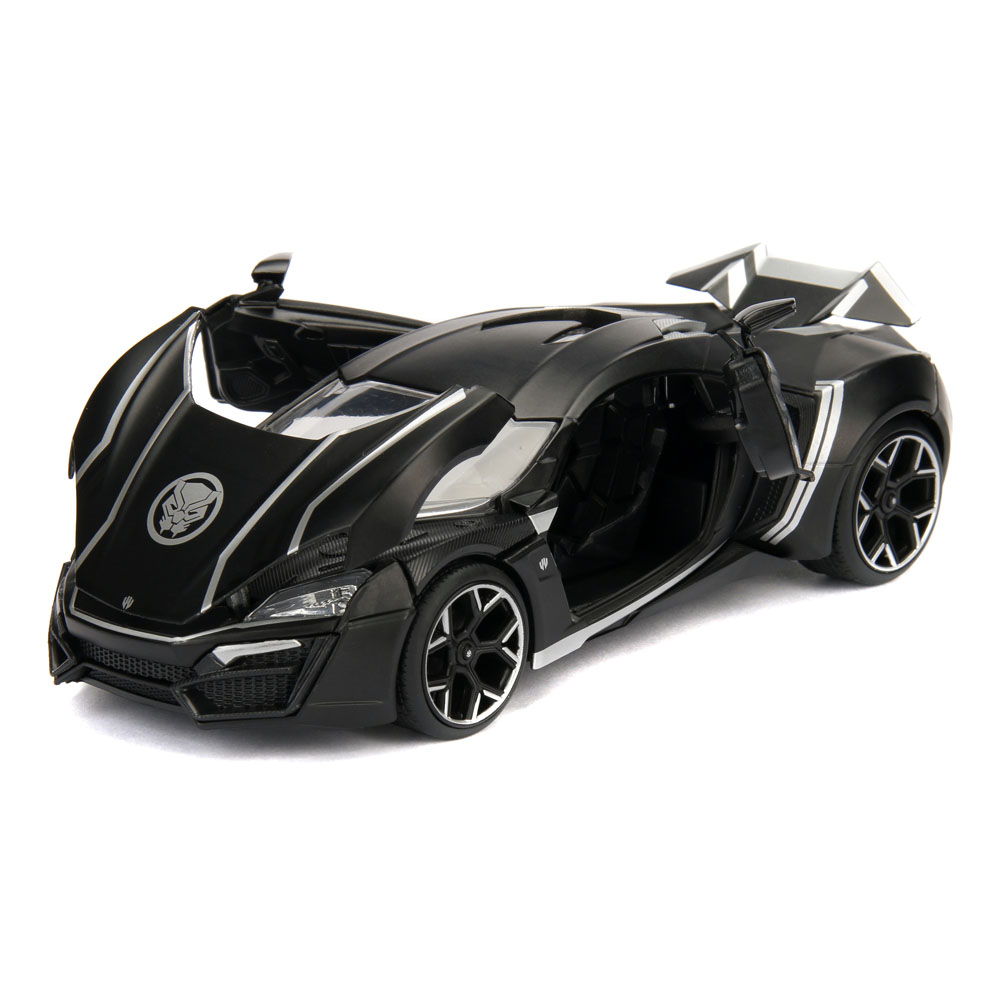 black panther motorcycle toy