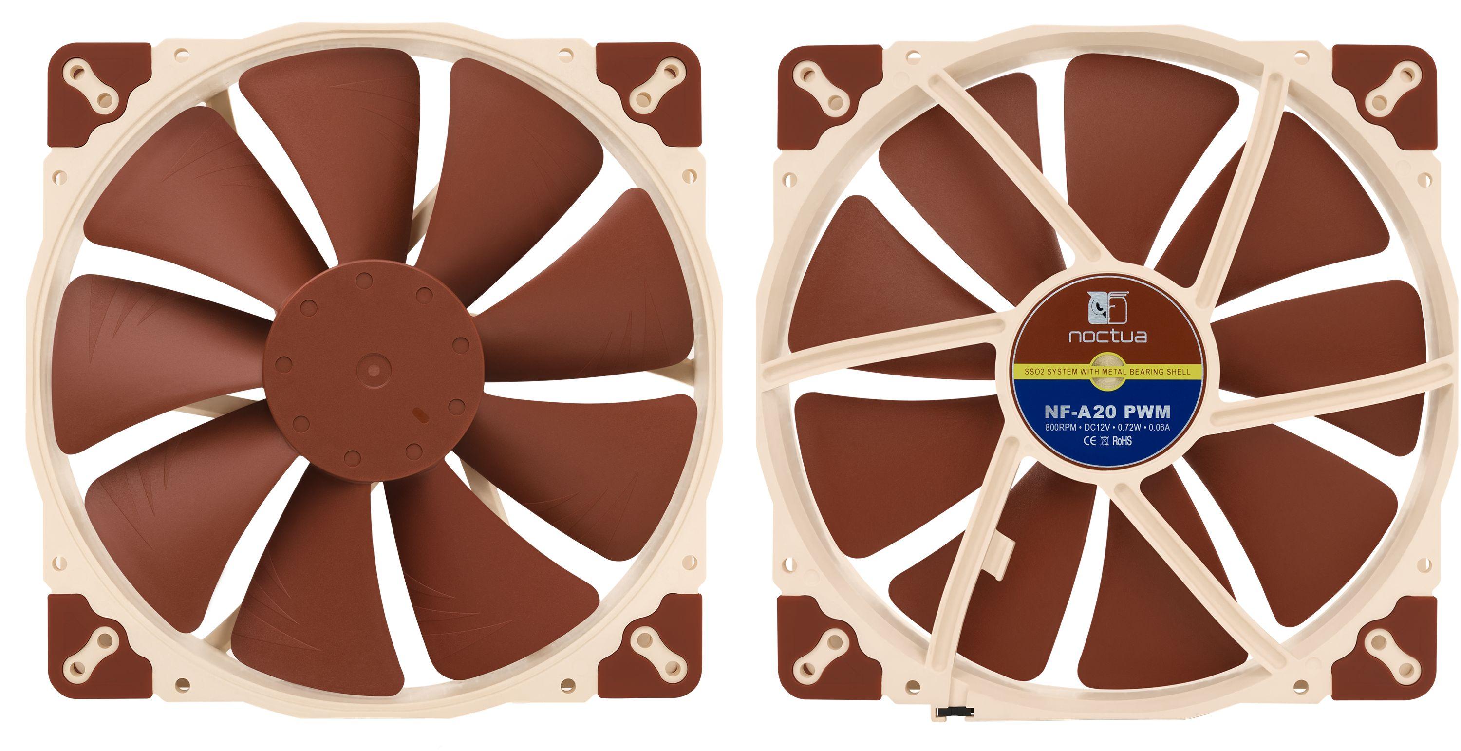 Noctua NF-A20 PWM 200mm X 30mm 4-pin Fan | eBay