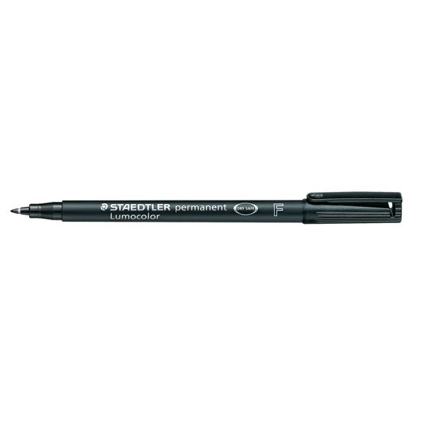 Staedtler 3189 Lumocolor® Permanent Pen Black Etch Resist