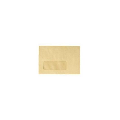 KF3431 Q Connect busta 89x152mm 70gsm Finestra centrale Manilla Gummed 1000 Pack