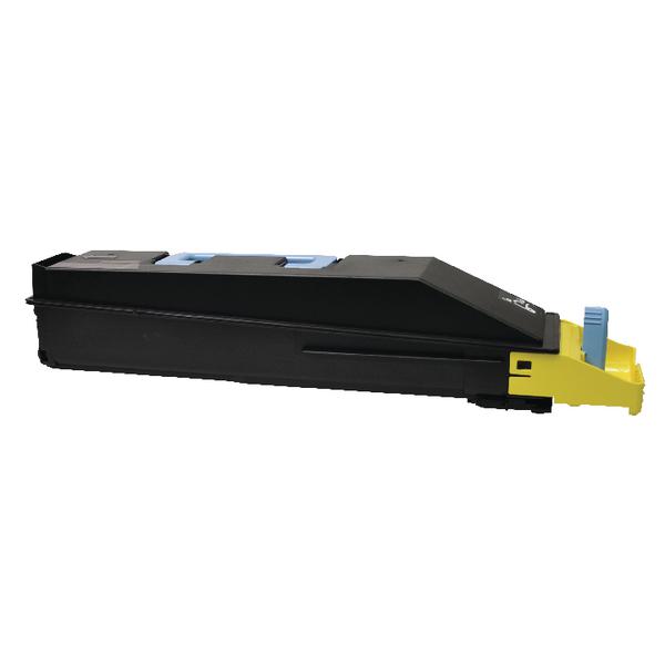 Toner Jaune Compatible Kyocera TK-867Y Pour 250ci Et 300ci - Katun Neuf