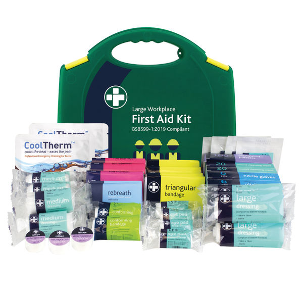 Kit di pronto soccorso Reliance Medical per ambienti di lavoro di grandi dimensioni BS8599-1 348
