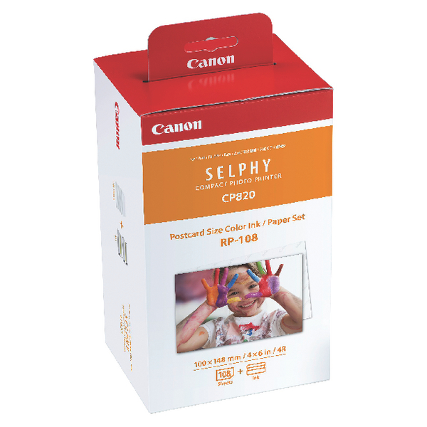 Canon Rp-108ip Colour High Capacity Ink/paper Set 8568B001AA