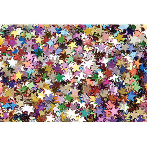 RVFM Glitter Star Sequins Tub of 200ml
