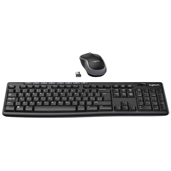 Logitech 920-004523 Wireless Combo MK270 Keyboard & Mouse - Black | eBay